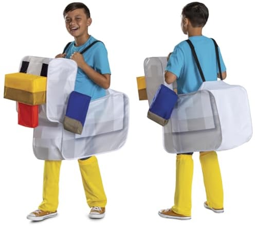 Minecraft 171899-20L Chicken Jockey Pop Out Ride, Standard