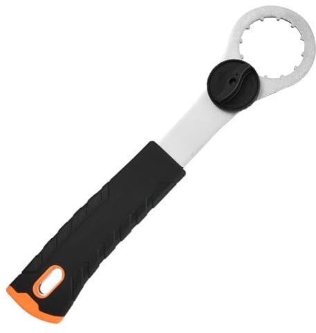Fangehong 12 * 46 Bicycle BB Wrench, Mountain Bike BB Removal Tool, Bicycle Bottom Bracket Wrench, Road Bicycle Crankset Disassemble Tool for Bicycle Repair & Maintenance