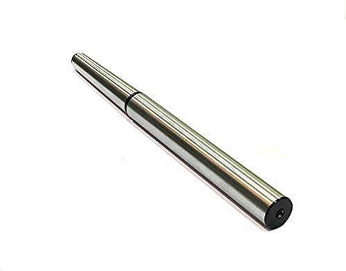 Buyohlic Barra mandrino di prova di allineamento del tornio di precisione, allineare la contropunta del tornio alla testa del tornio | Strumento di officina accurato (MT1-REGULAR (OAL-160 MM))