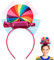 Xinnun Süßigkeiten Stirnband Regenbogen Candy Stirnband Süßigkeiten Haarreif Prinzessin Fee Kopfschmuck Haarschmuck für Ostern Geburtstag Party Karneval Erwachsene Foto Requisiten Dekoration