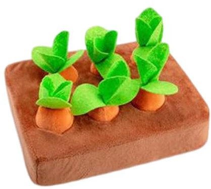 Tapis De Fouille | Jouet Interactif De Carotte Pour Chien, Créatif Snuffle Mat avec Fond Antidérapant Pour Éliminer L'ennui Et Stress