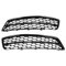 Griglia a maglie for fendinebbia anteriore nera for auto compatibile con Audi A3 8P 2009-2013 Copertura a nido d'ape for fendinebbia 8P0807681 8P0807682D