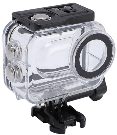 Custodia da Immersione da 60 M/196ft per GO 3S, GO 3, Shell di Alloggi per Alloggi per Protezione per Immersioni Profonde Subacquei, Accessori per Telecamere D'azione (Senza filtro)