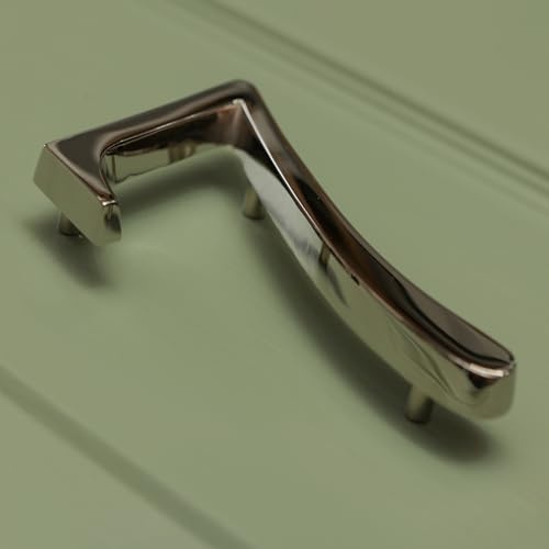 Polished Nickel Floatinig House Number | 5 inch Modern Door Sign Numbers Signs Plaques | Street Home Address Numerals