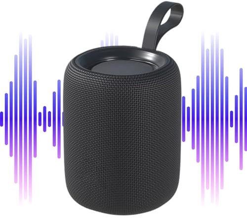 Haut-parleur Étanche | Enceintes De Bureau Sans Fil Pour Ordinateur - Avec entrée pour carte et lumière RGB pour piscine, salle de sport, voyage, douche, extérieur, camping, patio, ordinateur, salle d