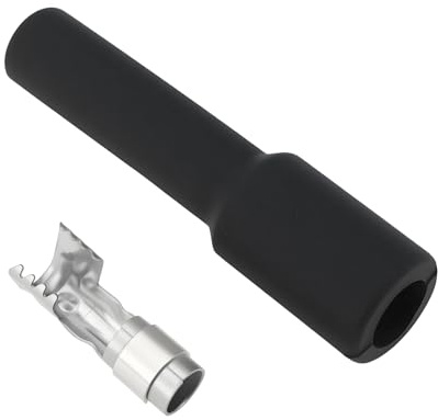 OTOTEC Gerader Nicht Entstörter Zündkerzenstecker für Den Anschluss von Kabelbäumen 66 X 10 X 7 Mm