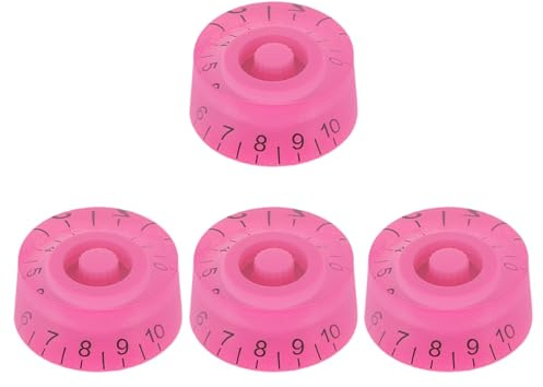 Toddmomy 4stücke Bassregler Lautstärkeregler Für Gitarren Drehschalter Audioregler Aus Acryl Schalterregler Potentiometer Für Gitarren