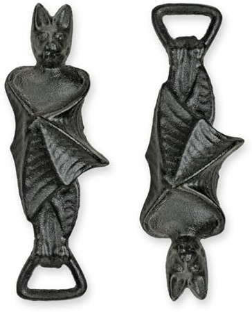 Pair of Bottle Openers Bat Replica Retro Design Decoration