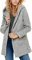 ONLY Damen Onlsedona Boucle Wool Coat Otw Noos Mantel, Light Grey Melange, S EU