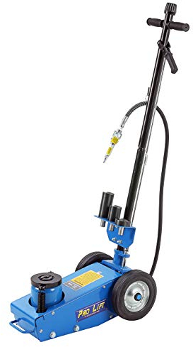 Pro-Lift-Werkzeuge Druckluft-Stahl-Wagenheber 22t Rangierwagenheber mit Pneumatikantrieb Werkstatt pneumatisch 22 t professionell Druckluftheber LKW PKW 22000kg