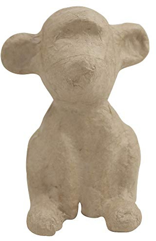 Décopatch AP181C - Figur aus Pappmaché Affe, Format XS 7x9x9cm, 1 Stück