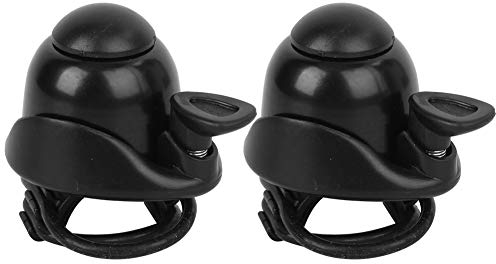 Dilwe Elektrorollerglocke, 2-teiliges Universal-Elektrorollerhorn aus Aluminium Kompatibel mit ES1 ES2 ES3 ES4 ElektrorollerElectric ScooterMotorisierte Scooter