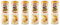 6x Pringles Emmental Knabbergebäck mit Emmental Kase Geschmack Chips 175g