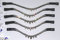 Stirnband Stirnriemen für die Trense Stirnband Tropfen Diadem Stirnriemen Minishetty Shetty Pony VB WB Leder Glitzer Strass Schwarz Kristall Weiß Glitzerstirnband (Warmblut)