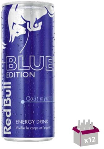 Blue Edition Energizing Getränk – 12 x 25 ml