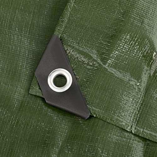 GardenMate Lona protectora para barco, 3 x 3 m, 120 g/m², color verde