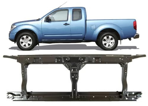 DM Autoteile 101411 Frontgerüst Schlossträger kompatibel für Nissan NP300 Navara D40 Pathfinder III R51