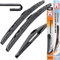 HYBRID Scheibenwischer FLEX AERO kompatibel für Opel Corsa C BJ 2000-2006 - 400mm 450mm 500mm - Premium Qualität Wischerblätter Set - RECAMBO