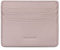 grande 3633 - Porte-Cartes en Cuir véritable pour Femmes et Hommes, Portefeuille Ultra Fin et Minimaliste à Fermeture éclair (Rose pâle)
