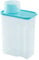 Folpus Contenedor de detergente en polvo, Caja de almacenamiento de detergente en polvo con tapa, Contenedor de detergente en polvo para armario, Gabinete, 3L azul