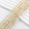 450PCS 6MM Boutique Champagne Round Crystal Glass Beads for Jewelry Making,Novborcz Glass Beads Faceted Rondelle Beads DIY Glass Crystal Beads for Bracelets Necklace Pendants Jewelry Making DIY Craft