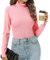 Totatuit Pull Col Roulé Femme Chic et élégant Léger Slim Fit Tee Shirt Manche Longue Stretchy Chic Thermique sous Pull Top Hauts d'automne et hiver