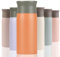Thermal Flask for Hot Drink, 350ml Coffee Cup Travel Mug, Insulated Travel Coffee Mug, Stainless Steel Water Bottle with Filter, Leak-Proof with Hygienic Drink Opening (Light Orange)