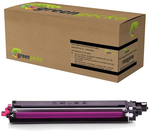 XL Toner Magenta ersetzt Brother TN 248 XL TN-248XLM, für DCP-L3515 3520 3527 3555 3560, HL-L3215 3220 3240 8230 8240, MFC-L3740 3760 8300 8340 8390 mit Chip
