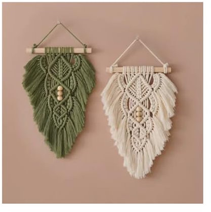 ZNQNDSR Rideaux en macramé Rideaux en Macramé pour Fenêtres, Toile De Fond De Mariage en Macramé en Coton, Rideaux De Porte en Macramé Muraux pour Portes