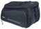 Basil Move Gepäckträgertasche - 10-26L, Schwarz, Wasserabweisend, Aus recyceltem Polyester, Kompatibel mit MIK & Racktime-Adapterplatten, Ideal für Pendeln und Einkäufe