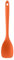U-Taste spatule en silicone: cuillère de cuisine flexible sans couture résistante à la chaleur jusqu'à 315 °C, spatule antiadhésive avec forme de cuillère large pour retourner, remuer (Orange)