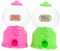 HOOTNEE Mini Candy Dispenser for Kids 2pcs Bubble Gum Machine Popcorn Snack Dispenser Toys
