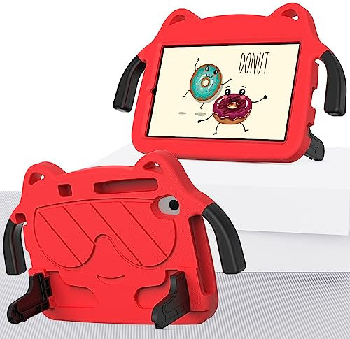 Fundas para Tablet PC Compatible con Lenovo Tab M8 TB-8505/TB-8705 (8.0) Funda linda Compatible with niños, EVA liviana + PC resistente a prueba de golpes Funda protectora Compatible with tableta con