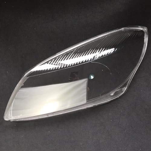 JTGZH Car Lamp Hoods für Skoda Fabia 2012-2014, Auto Scheinwerfer Linsen Abdeckung Kratzfest beständig Hochtransparent Car Headlight Cover,A/Left