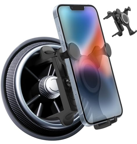 Car Phone Holder for Mercedes Benz A B C E S Class GLB GLC Audi A1 TT Mini Cooper Ford Jeep Suzuki Mustang Wrangler Swift Round Air Vent Phone Mount for iPhone 16 15 14 Pro Max Galaxy S24 Father