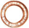 floral natalie 8 wire wreath rings flowers/grave/memorial craft christmas wreath (10 Rings)