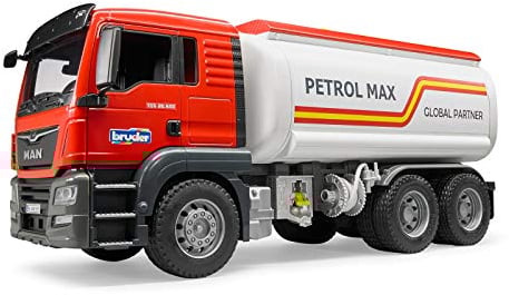 bruder 03775 - Camion-citerne Man TGS - 1:16 Camion, camionnette, véhicule, station-service, jouet