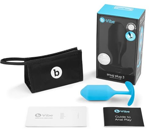 b-vibe Snug Plug 3, Blaugrün