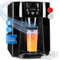 Klarstein Eiswürfelmaschine Klein, 2 L Eiswürfelbereiter & Wasserspender für 12 kg Große und Eiswürfel, Schnelle Mini, Eiswürfelbereiter mit Alarm