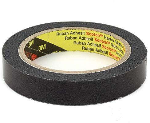 3M 4411B Hochleistungs Dichtband selbstklebend schwarz wasserdicht 19mm x 3 Meter