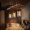 Pendellampe Vintage Hängelampe Retro Edison Loft Kronleuchter Retro Industrie Eisen Deckenleuchte Höhenverstellbar E27 Holz Eisen Glas Lampenschirm Pendellampe Restaurant Café Dekoration 3 Heads