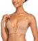 DotVol Women's Deep Plunge Convertible Push up Low Cut Seamless U Bra(40B, Beige)
