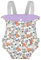 GAGAKU Puppentrage Puppen Bauchtrage Puppenzubehör Babytrage für Kinder Schultergurte Kreuzen Vorne und Hinten 100% Baumwolle - Lila Blume