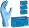 ARNOMED Gants jetables bleu, 200 pièces/boîte, gants nitrile taille XL, non poudrés & sans latex, gants jetables, gants disponibles en tailles S, M, L & XL