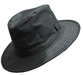 Hunter-Outdoor Glen Hat Wachshut Trilby Stlye, olivgrün, 58