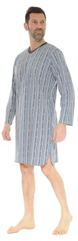 Chemise DE Nuit Gris DAUBIAS