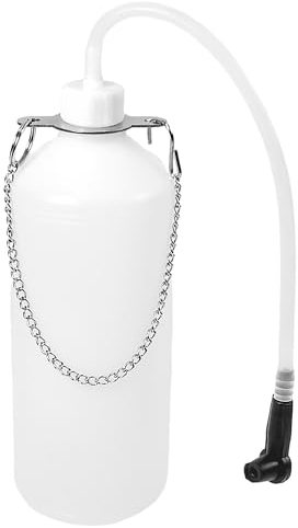 QUVBKZ 1L Dispensador para Purgador Frenos Coche, Herramientas Coche, Liquido de Frenos, Limpia Frenos