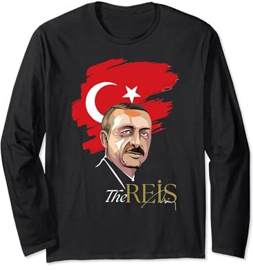 Recep Tayyip Erdogan - The Reis (Black Edition) Langarmshirt