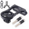 Dymoece Halterung für Garmin Edge Fahrradhalterung für Garmin Edge 1040 840 830 530 Kompatibel mit Sport Action Kamera und Fahrrad Taschenlampe