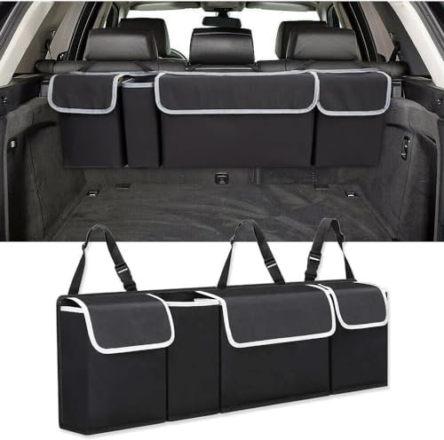 FFGDFGH Auto Kofferraum Organizer,für Mazda CX-5 II (Facelift 2021) SUV. Zusammenklappbarer Ordnungsbehälter mit Mehreren Fächern